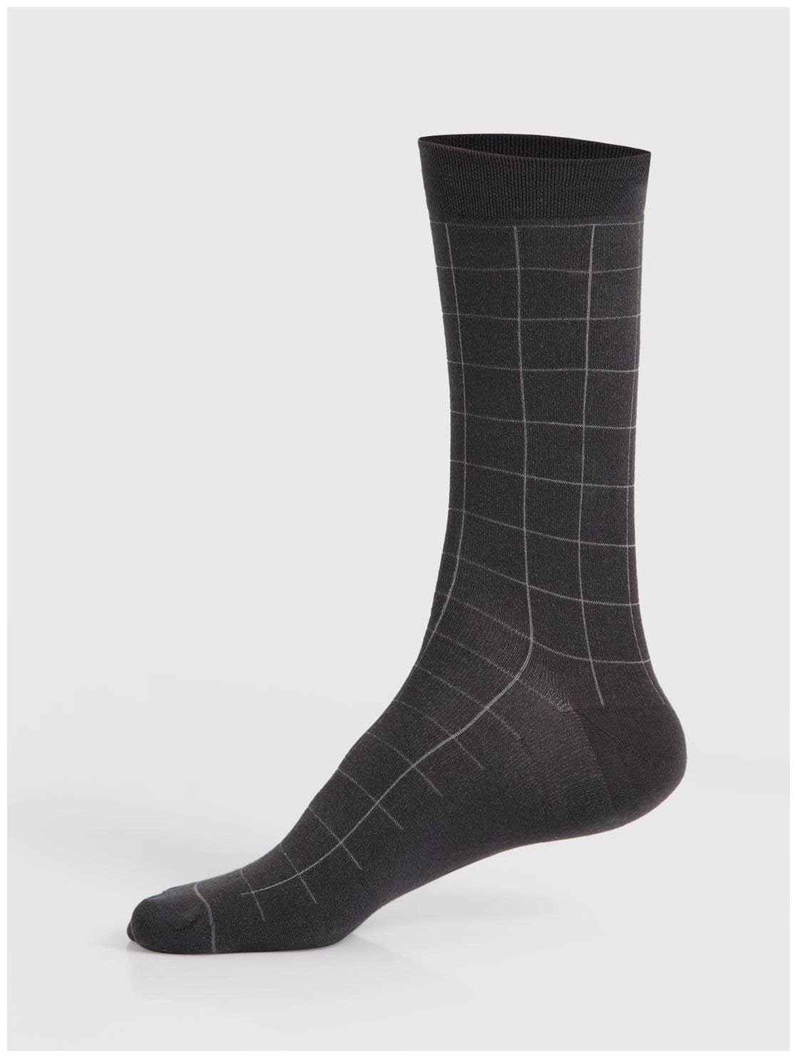 

Jockey Grey Cotton Calf length socks ( Pack of 1 )