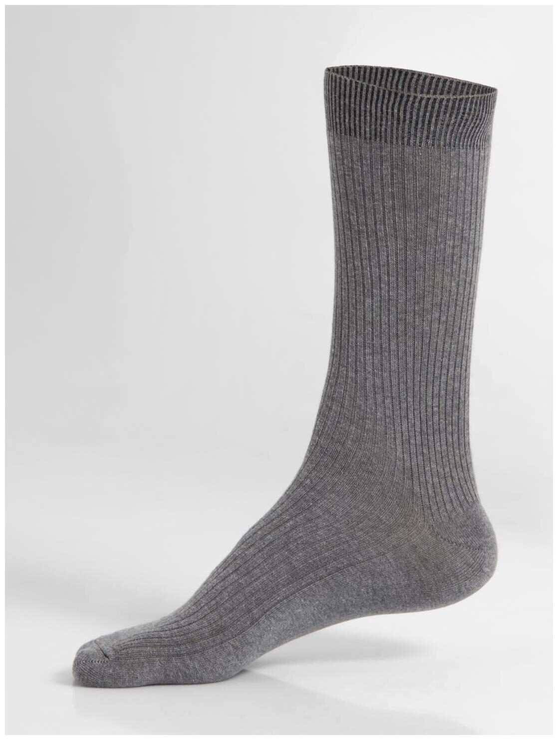 

Jockey Grey Cotton Calf length socks ( Pack of 1 )