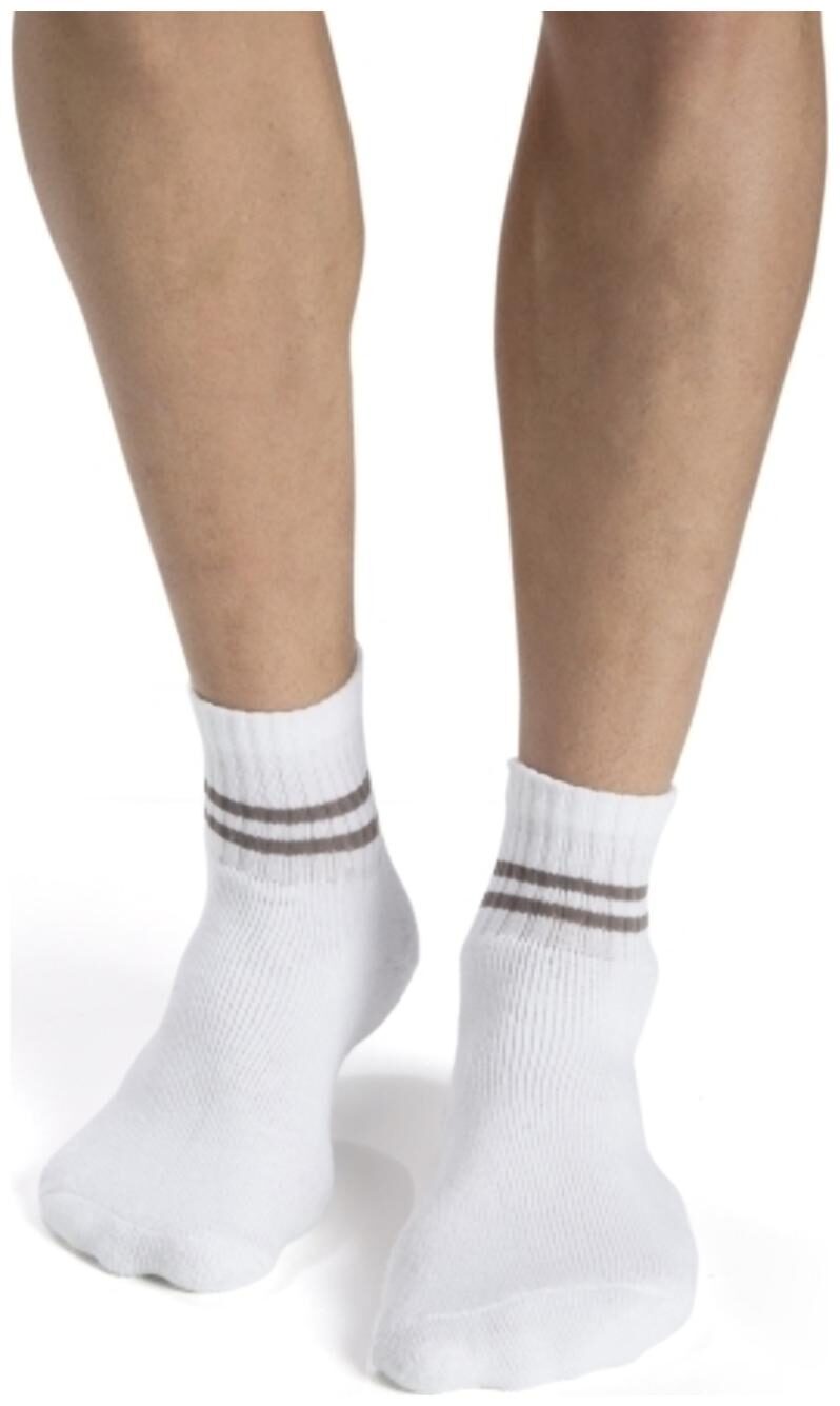 

Jockey White Cotton Ankle length socks ( Pack of 1 )