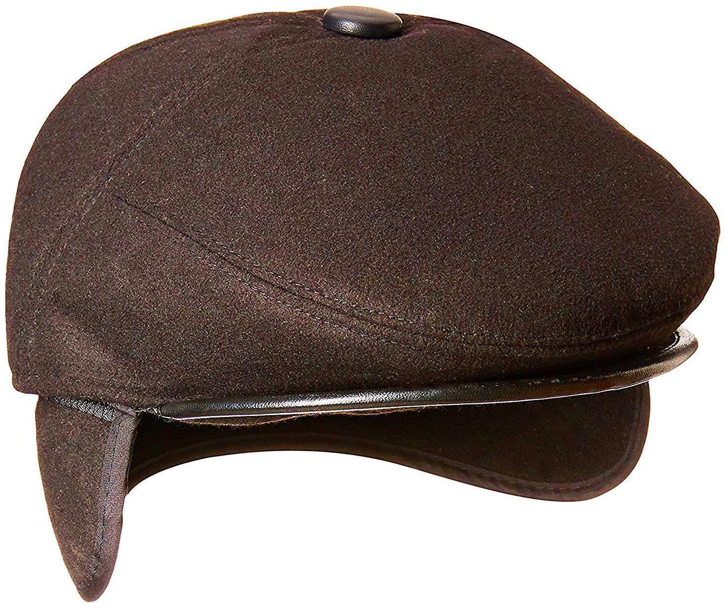 

Jubination Boy s Brown Earmuff Golf Cap