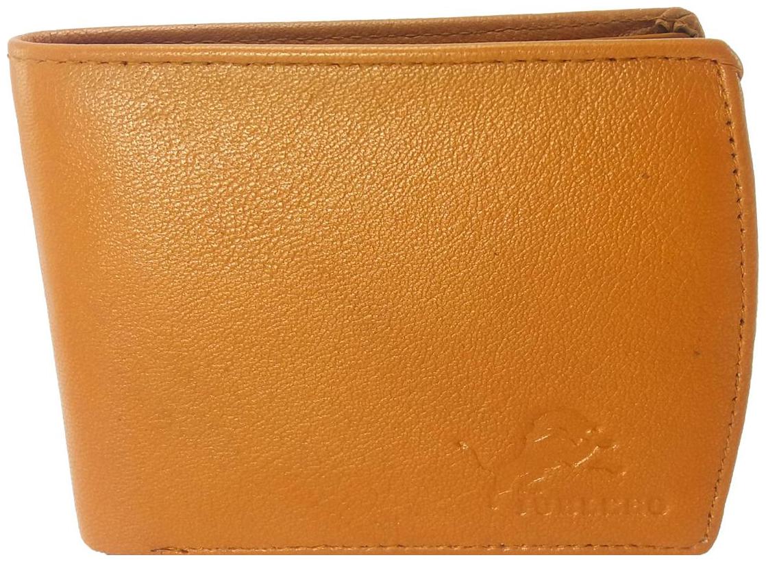 

Jubleeo tan men genuine leather wallet