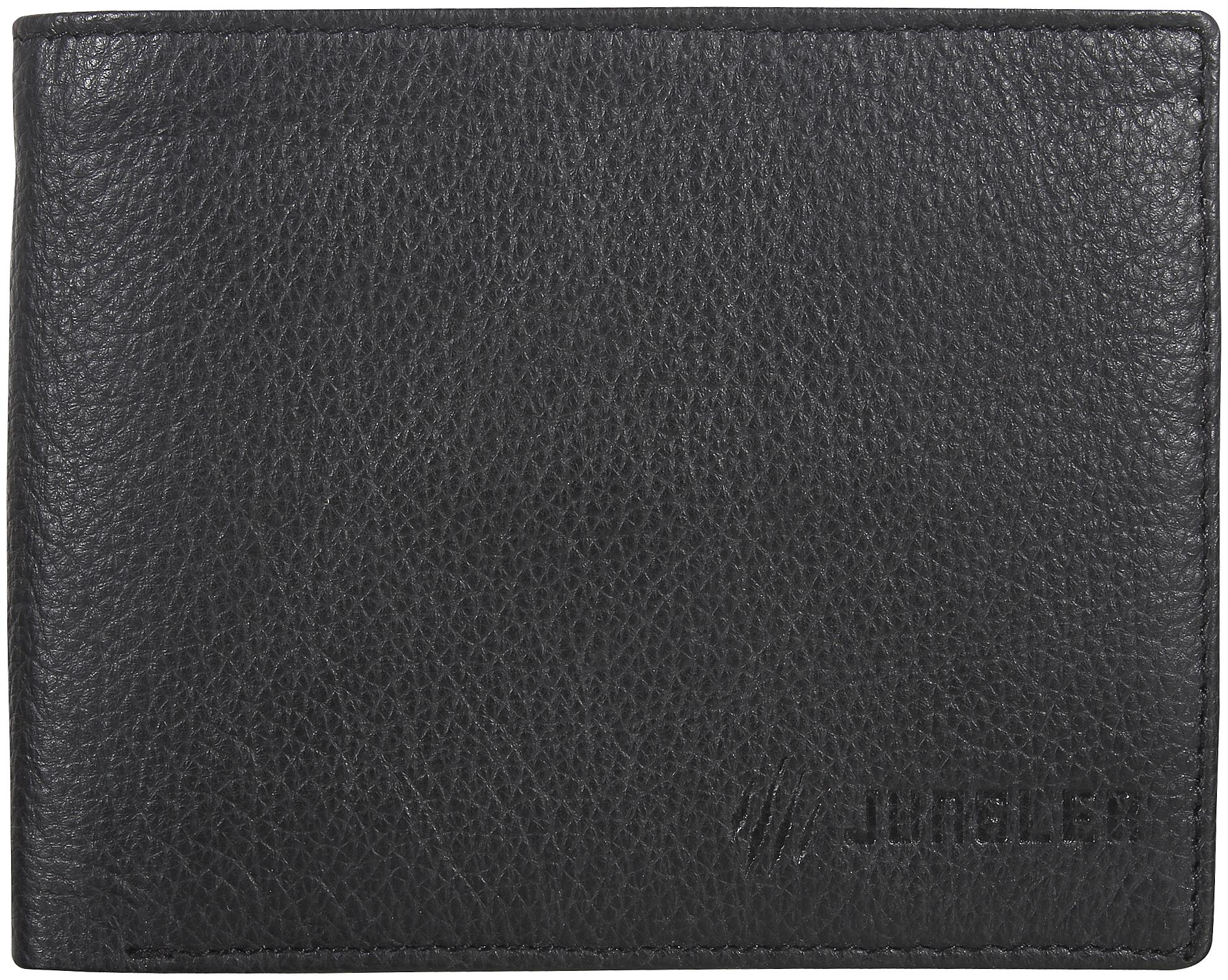 

JUNGLER Men Black Leather Bi-Fold Wallet ( Pack of 1 )