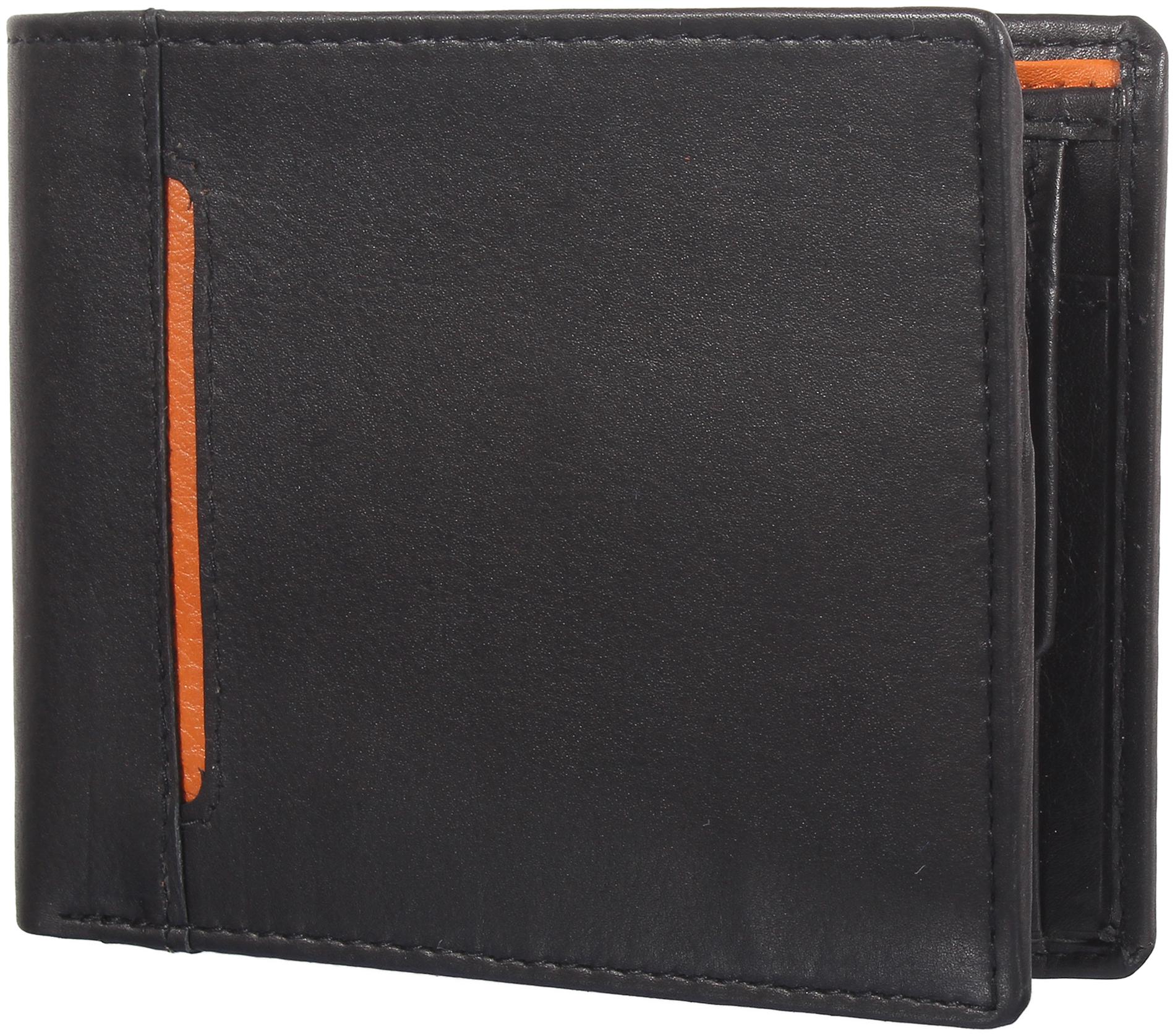 

JUNGLER Men Black Leather Bi-Fold Wallet ( Pack of 1 )