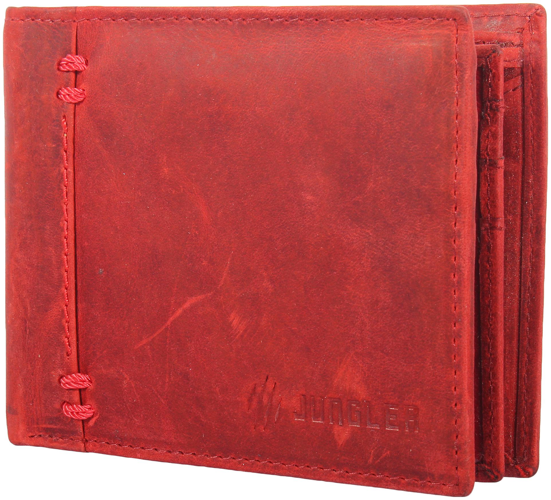 

JUNGLER Men Brown Leather Bi-Fold Wallet ( Pack of 1 )
