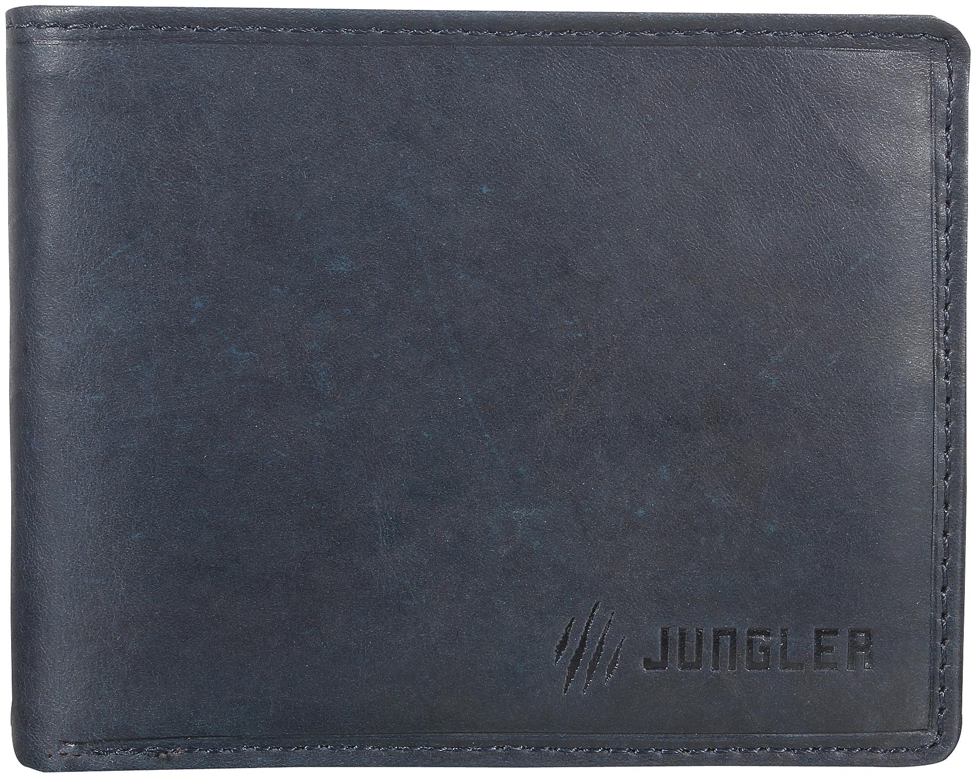 

JUNGLER Men Grey Leather Bi-Fold Wallet ( Pack of 1 )