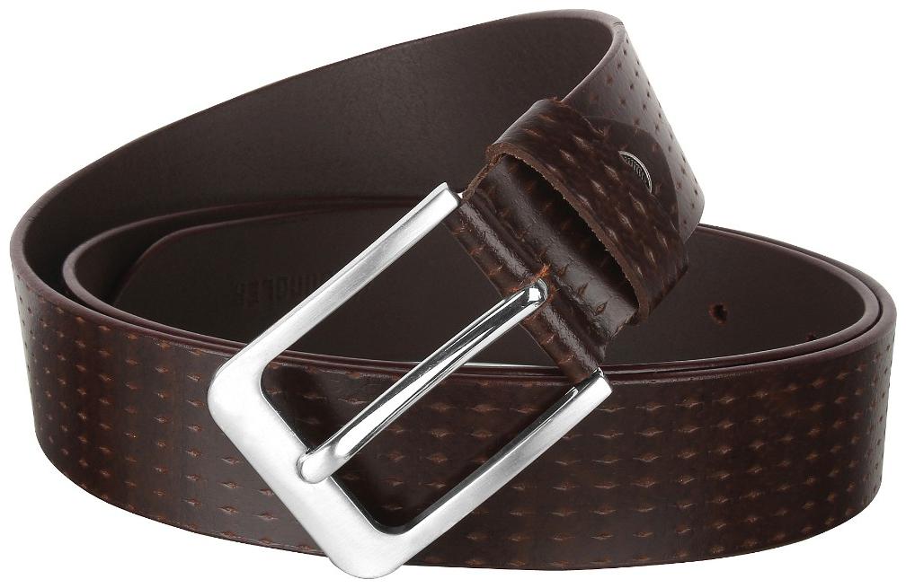 

Jungler Genuine Leather Brown Casual Men s Belt (Size- 36 inch)