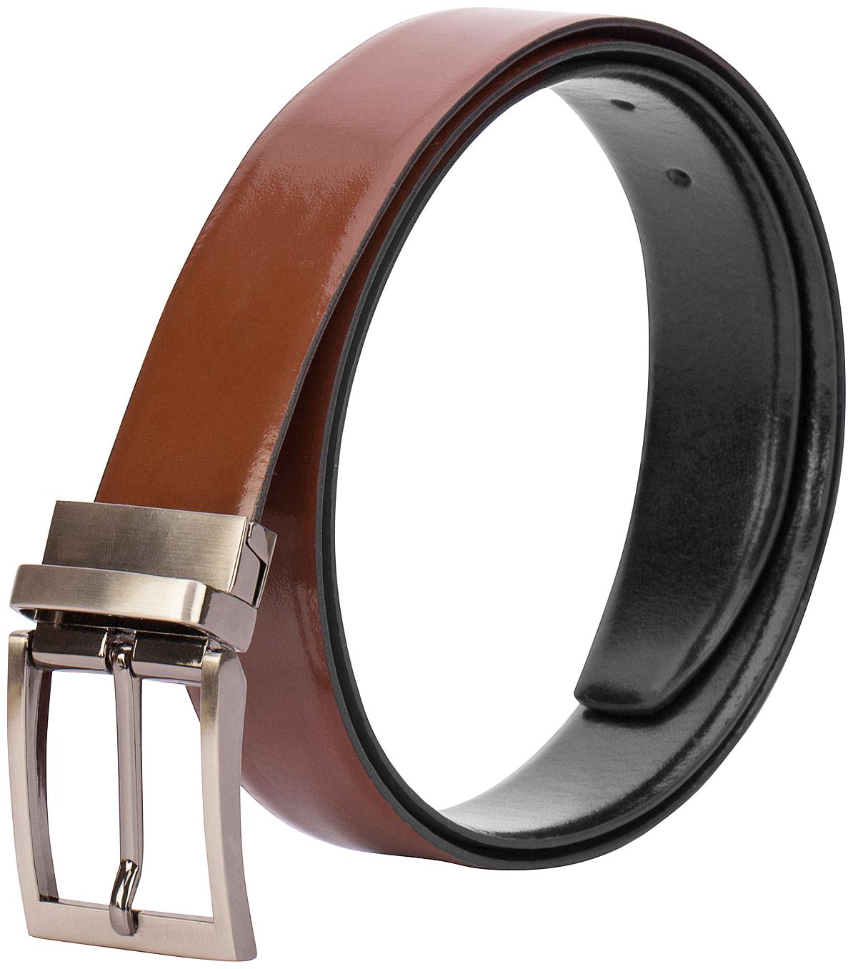 

Jungler Men s Reversible Genuine Leather Black Light Brown Belt (Size- 36 inch)