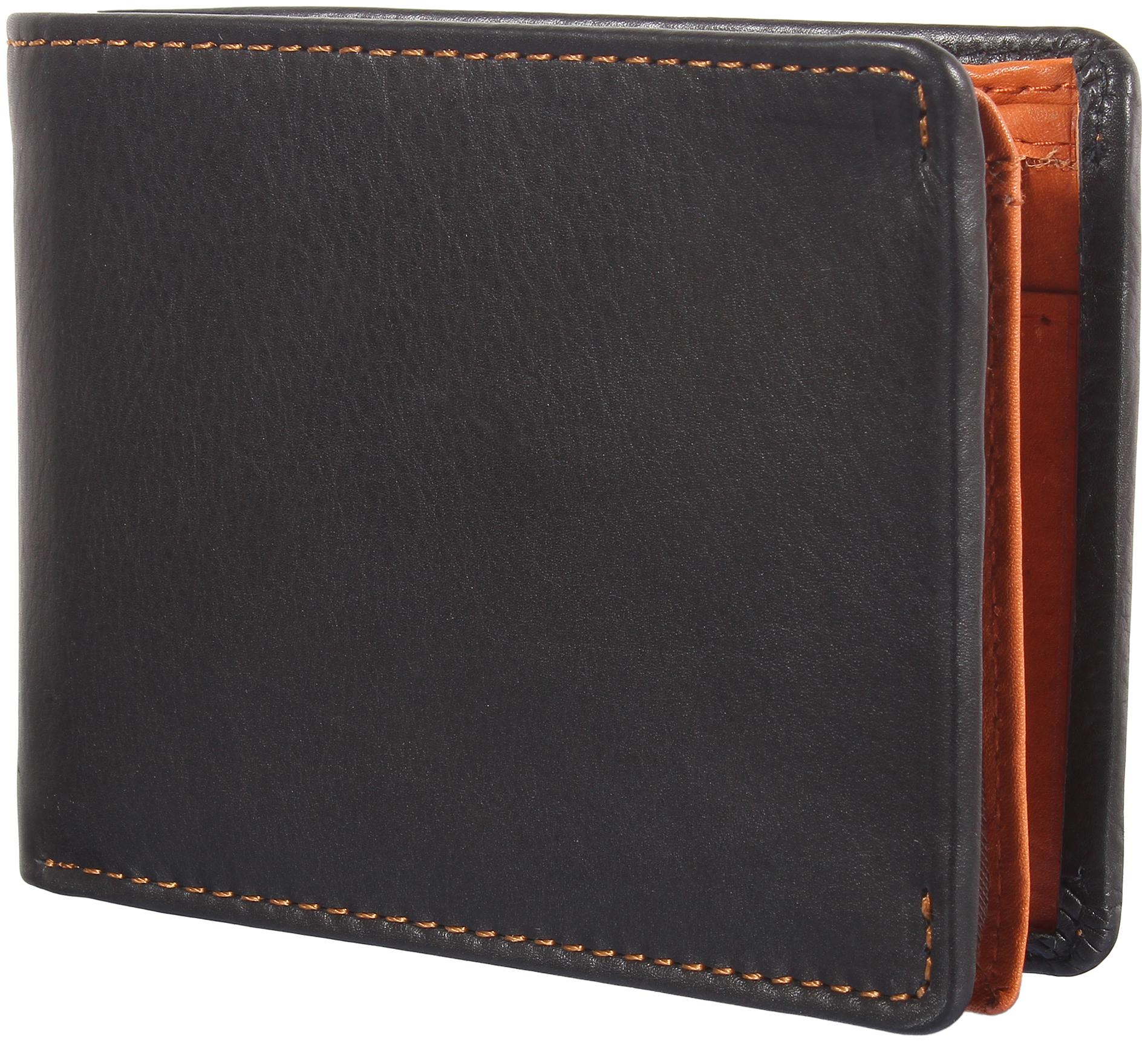 

JUNGLER Men Black Leather Bi-Fold Wallet ( Pack of 1 )
