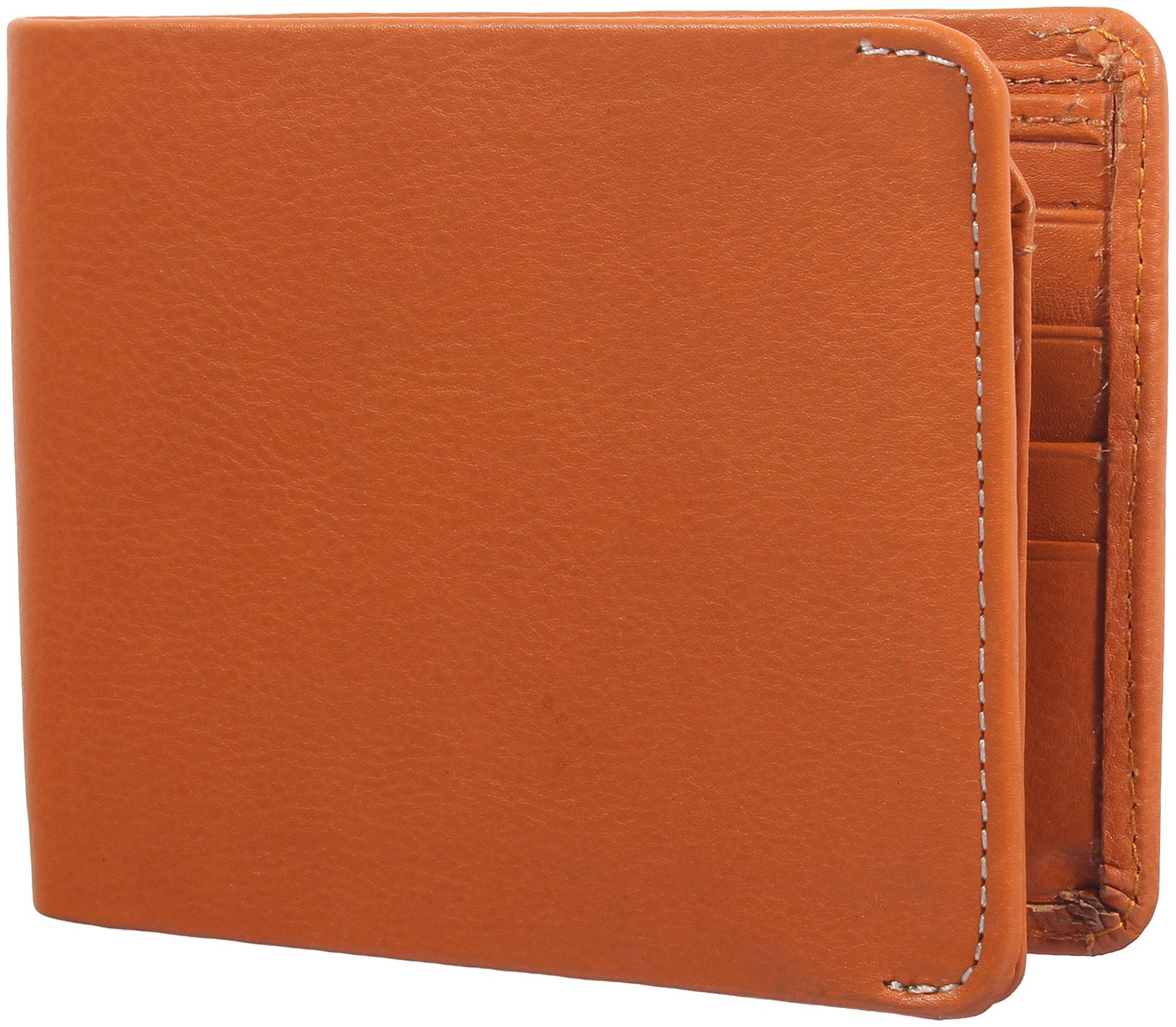 

JUNGLER Men Brown Leather Bi-Fold Wallet ( Pack of 1 )