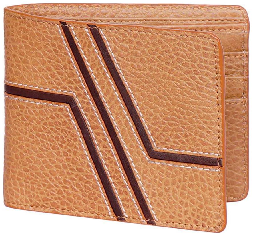 

Justanned Men Brown Leather Bi-Fold Wallet ( Pack of 1 )