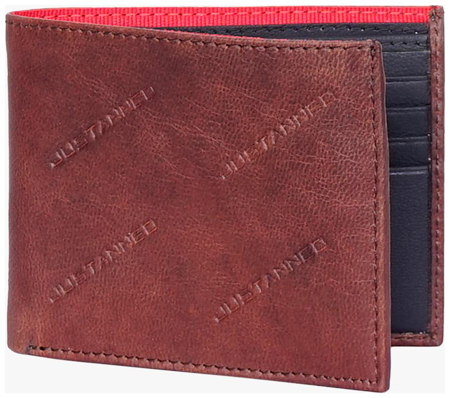 

Justanned Men Tan Leather Bi-Fold Wallet ( Pack of 1 )
