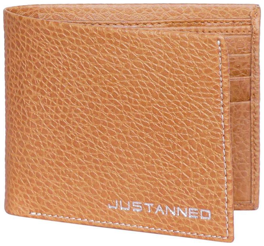 

Justanned Men Brown Leather Bi-Fold Wallet ( Pack of 1 )