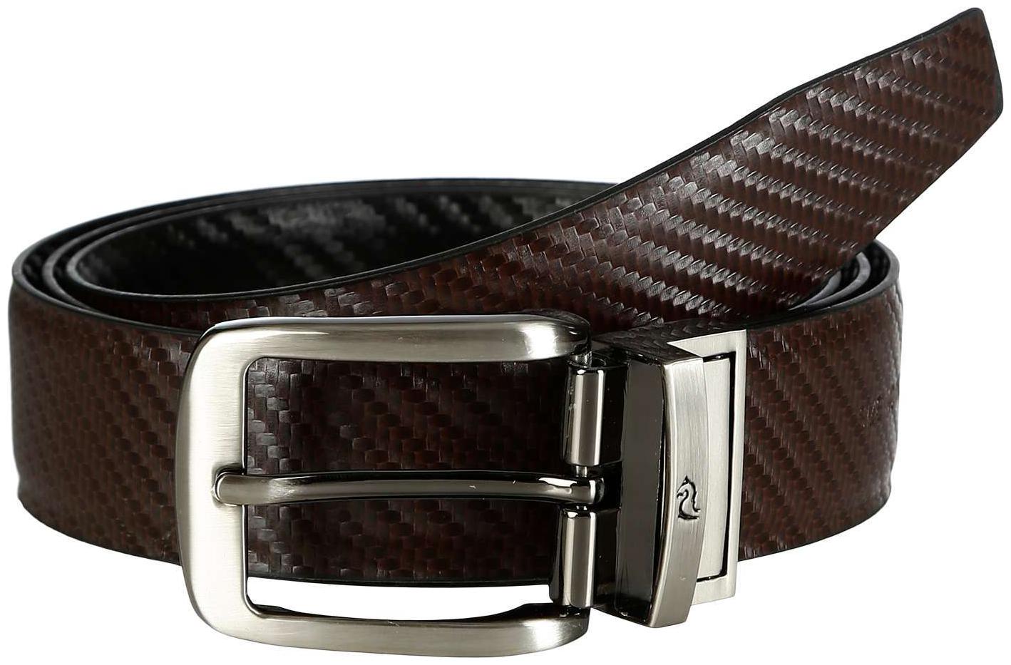 

Kara Black Brown PU Reversible Belt For Men