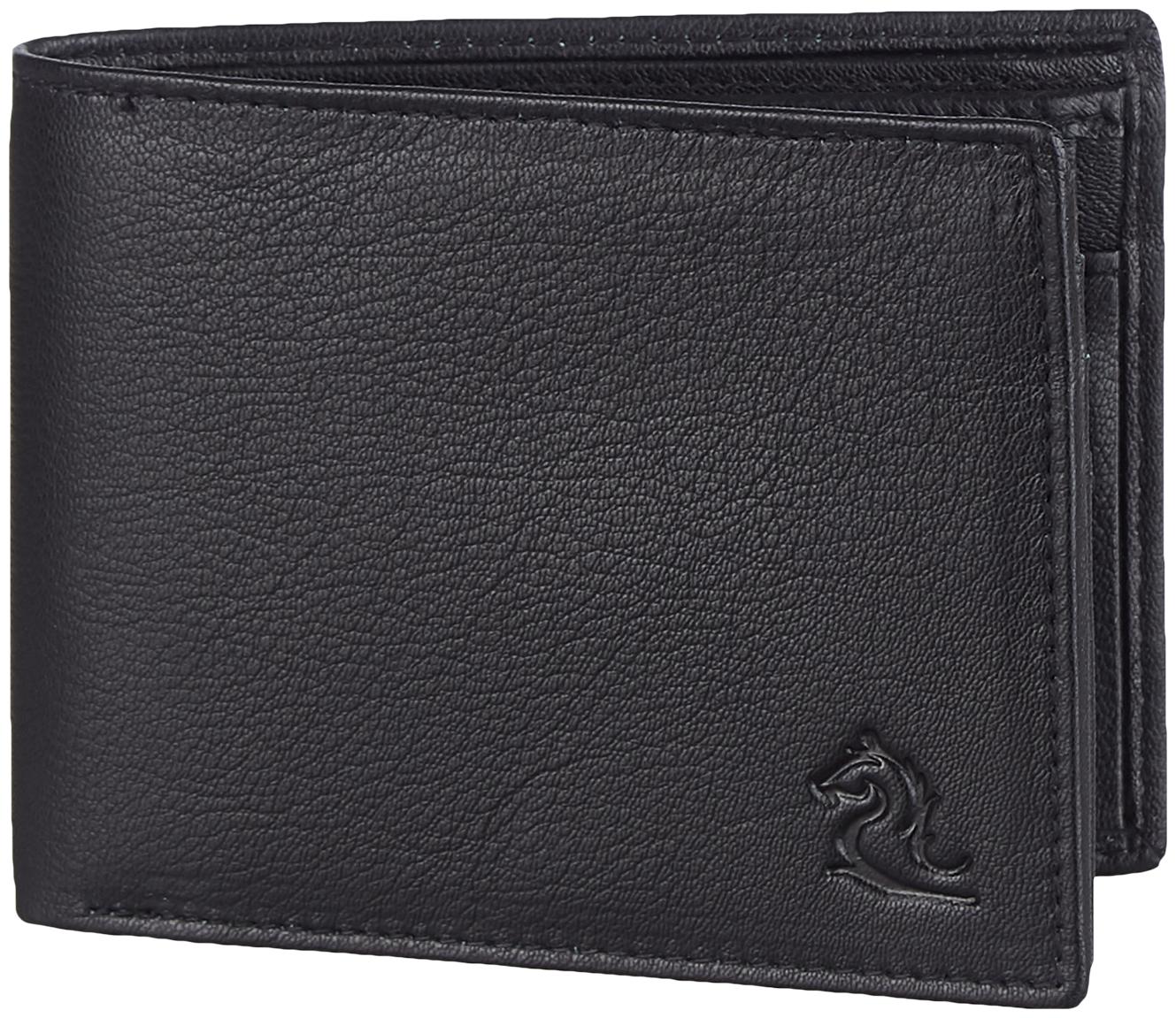 

Kara Men Black Leather Bi-Fold Wallet ( Pack of 1 )