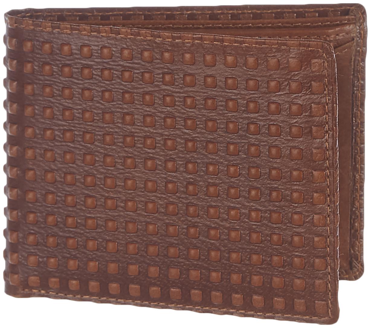 

Kara Men Tan Leather Bi-Fold Wallet ( Pack of 1 )