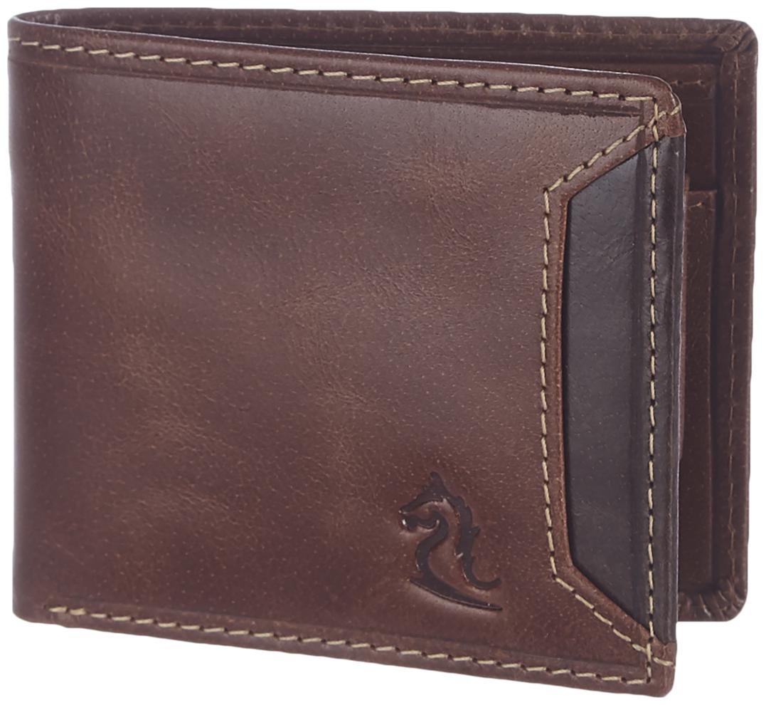 

Kara Men Brown Leather Bi-Fold Wallet ( Pack of 1 )