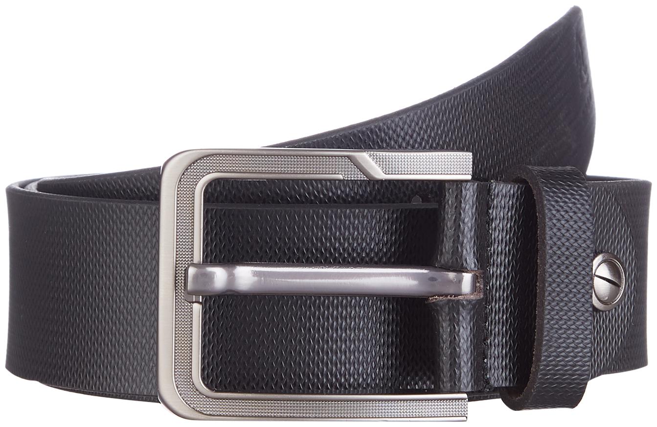 

Kara Men Black Leather Pin Buckle Belt