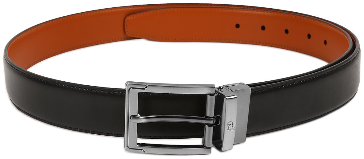 

Kara Men Black Tan Pu Belt