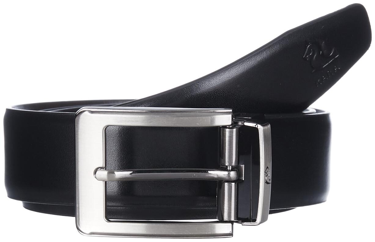 

KARA Men Black Brown Reversible PU Belt