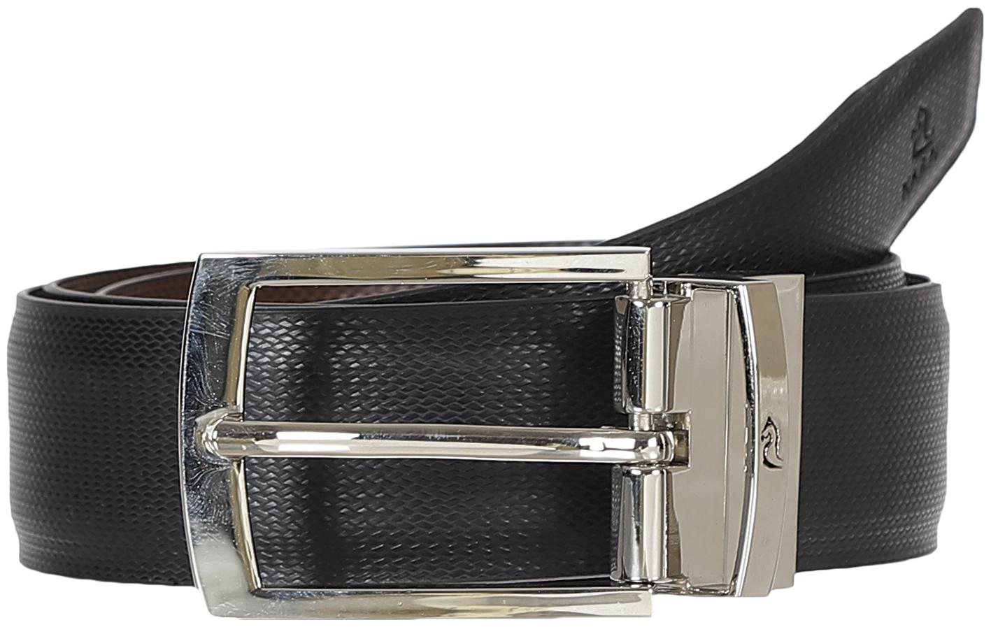 

KARA Men Black Brown Reversible PU Belt