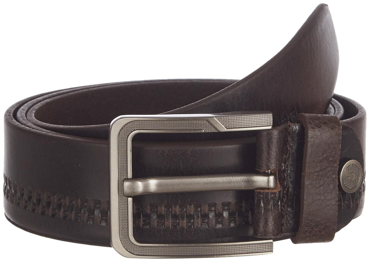 

Kara Men Brown Full Grain Leather Casual Belt