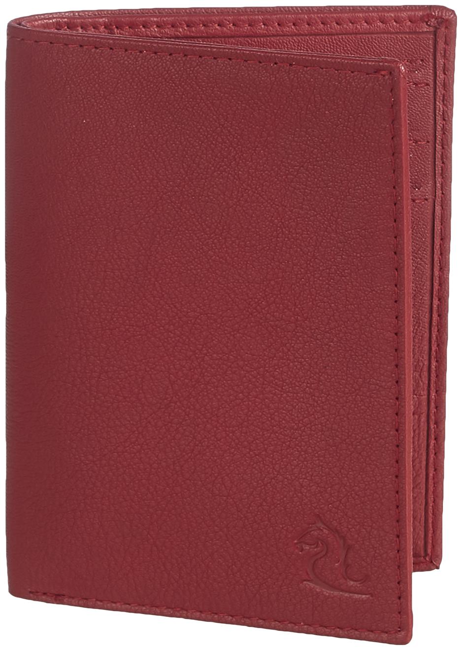 

Kara Unisex Leather Card holder - Red Pack of 1