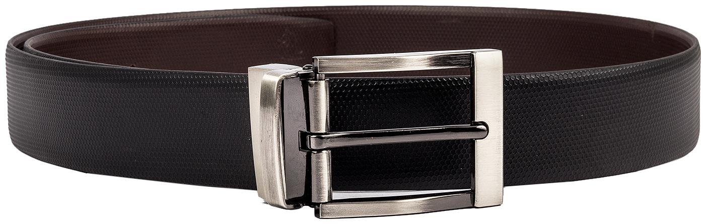 

Kara Men Black Tan Reversible Leather Belt (Size 40 Pack of 1 )