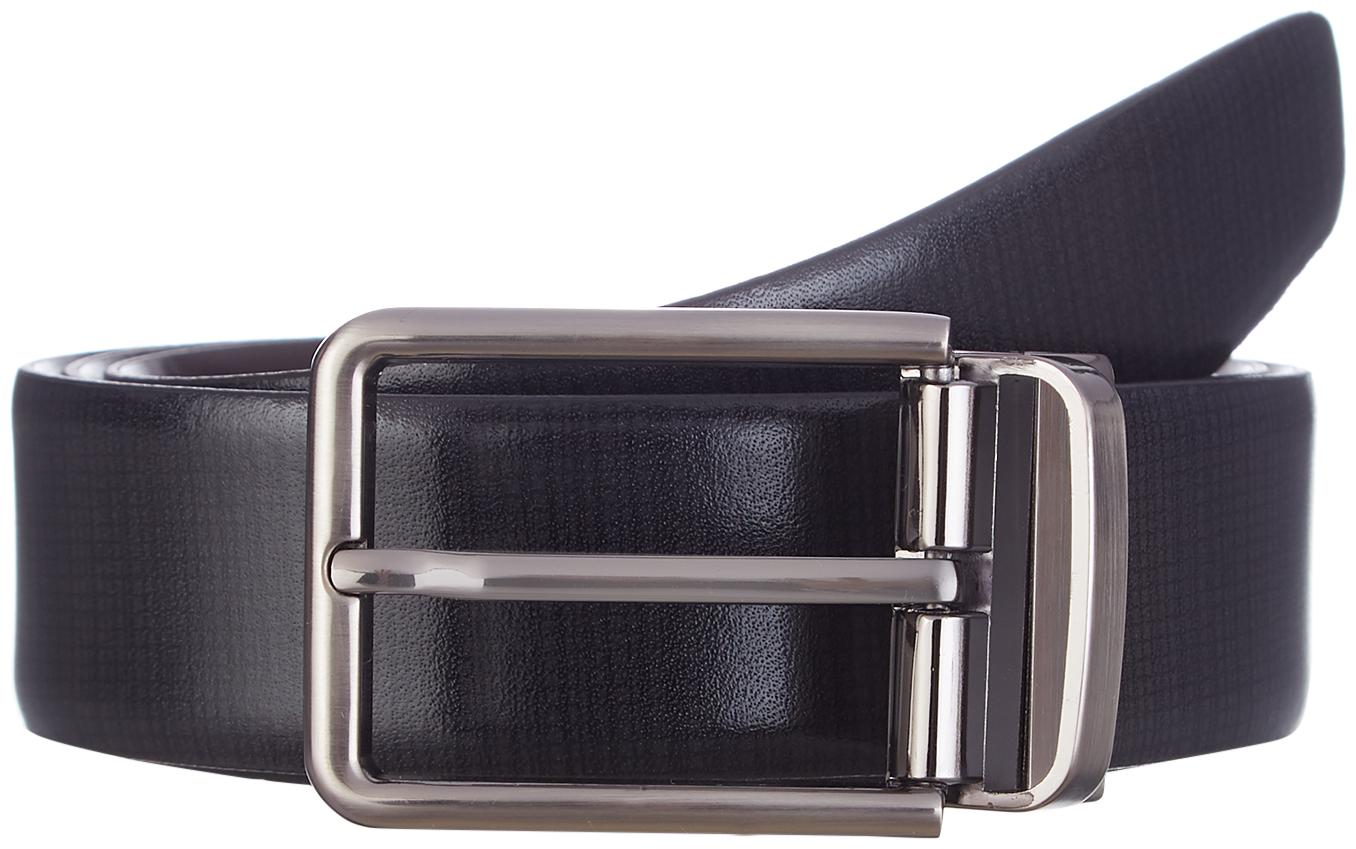 

Kara Men Reversible Leather Formal Black and Brown Belt
