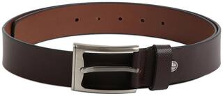 Kara Men'S Brown Leather Belt