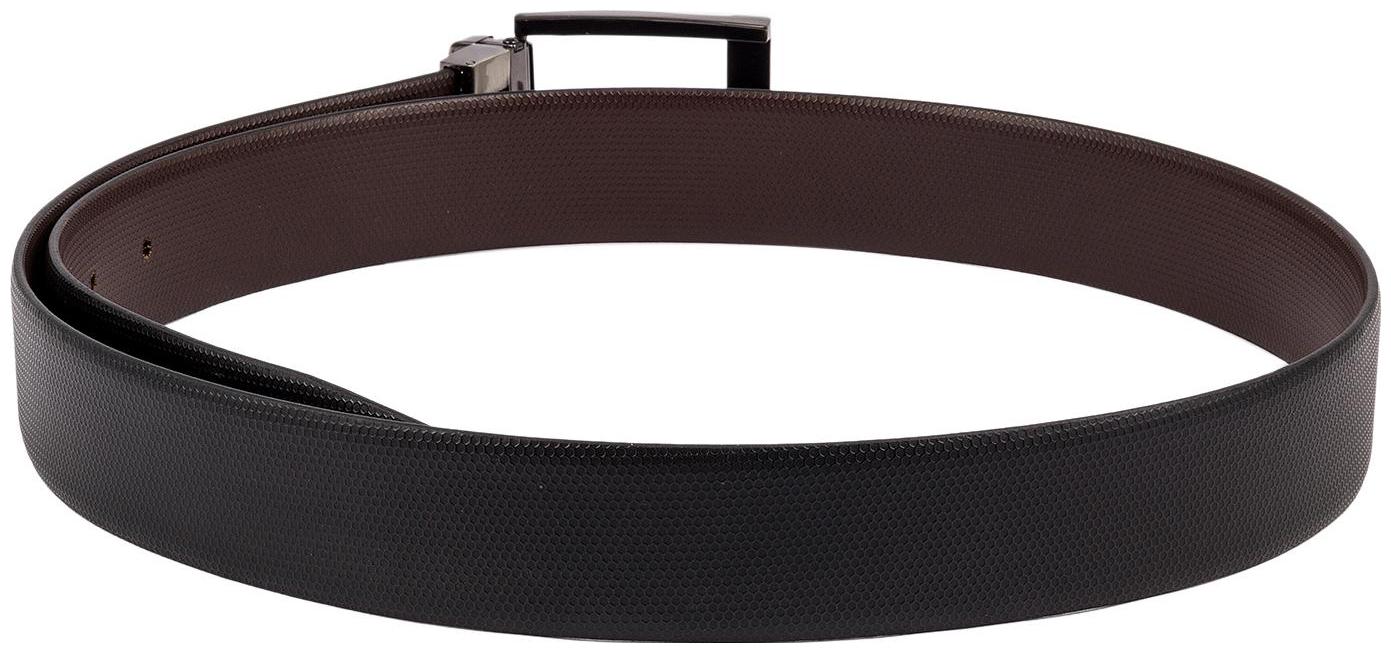 

Kara Men Black Tan Reversible Leather Belt (Size 36 Pack of 1 )