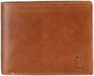 Kara Men Tan Leather Wallet