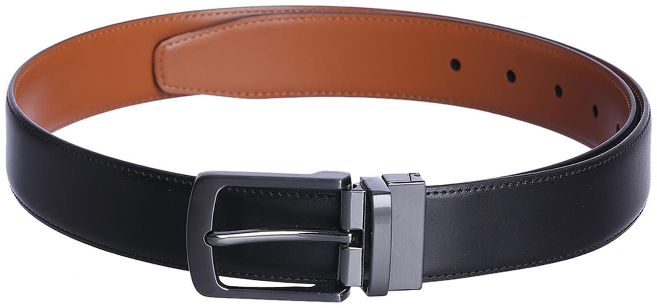 

Kara Men Black Tan Reversible Pu Belt (Size 32 Pack of 1 )
