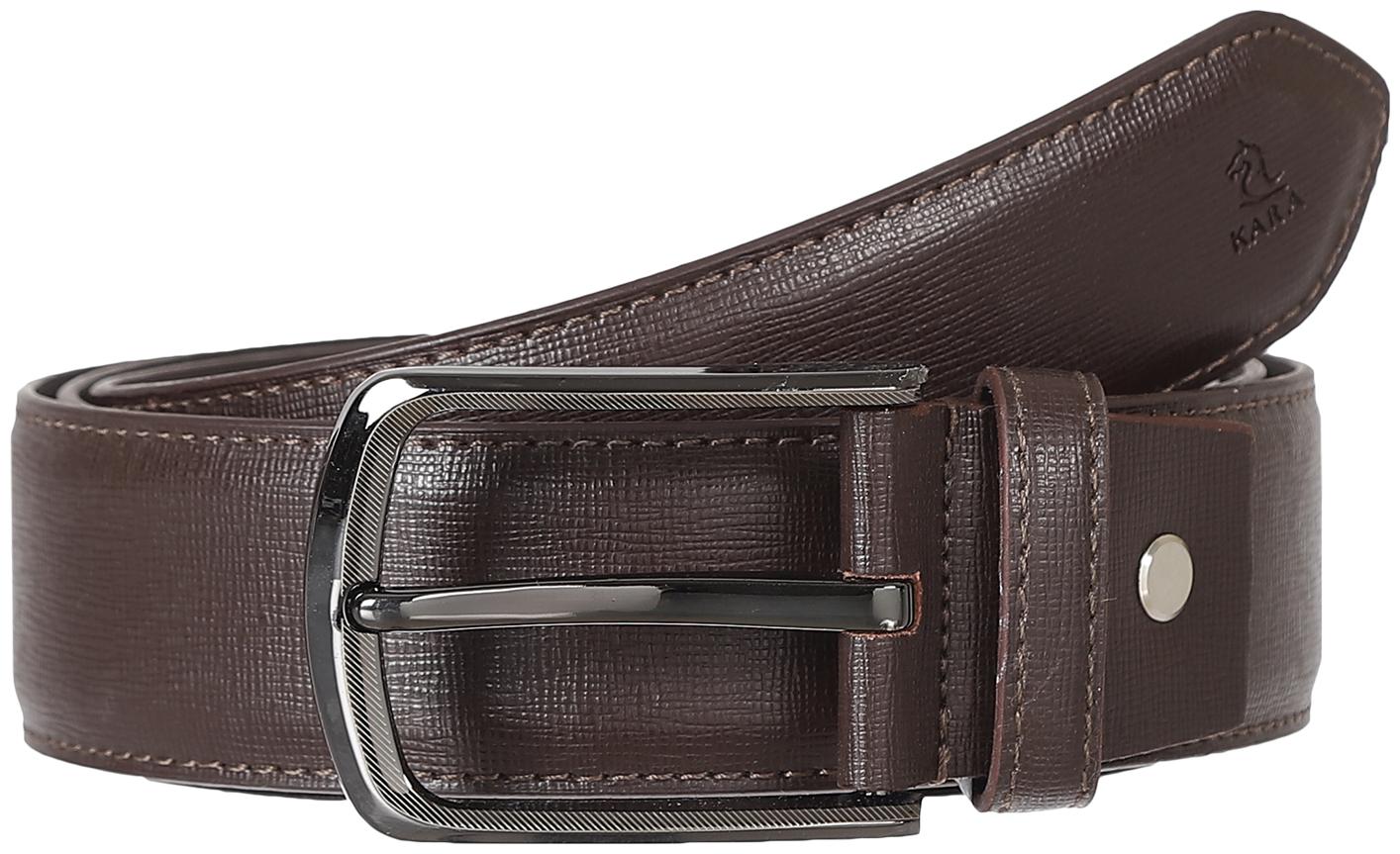 

Kara PU Brown casual Belt for Men
