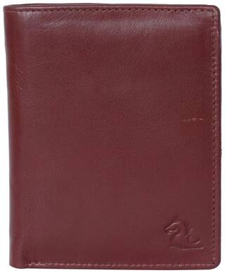 Kara Men Tan Leather Bi-Fold Wallet