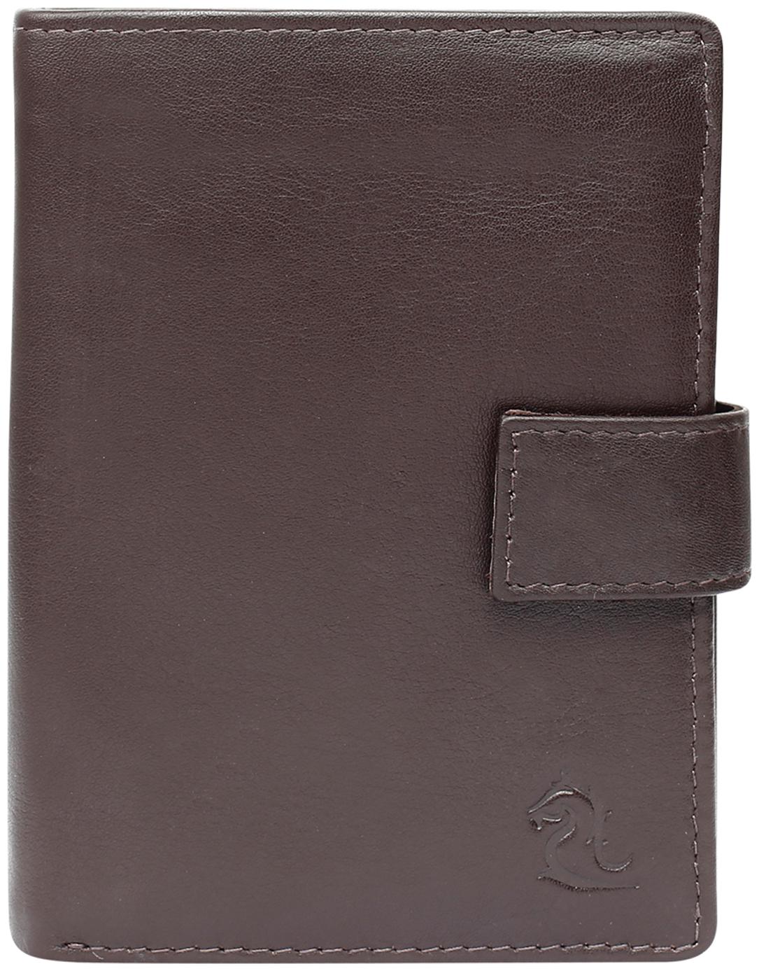 

Kara Unisex Brown Luxurious Leather Wallet