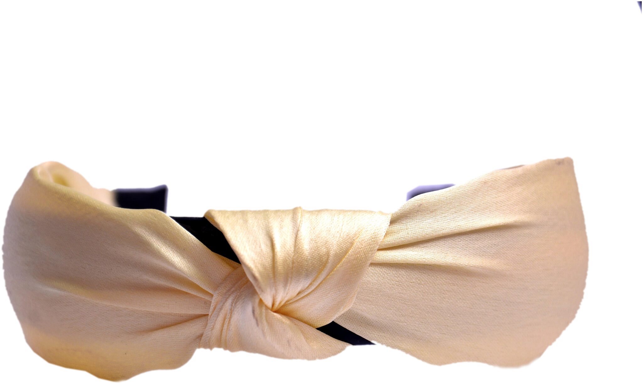 

KEIZLO Women Hair band ( Cream Set of 1 )