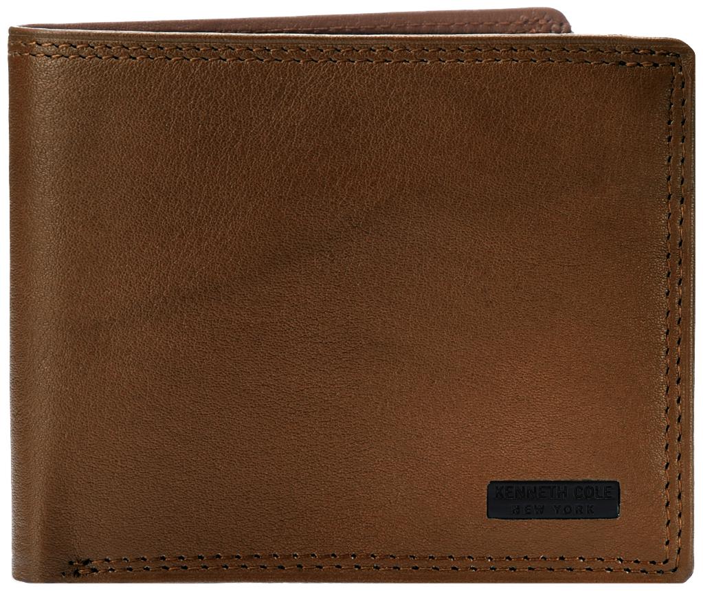 

Kenneth Cole Men Beige Leather Bi-Fold Wallet ( Pack of 1 )