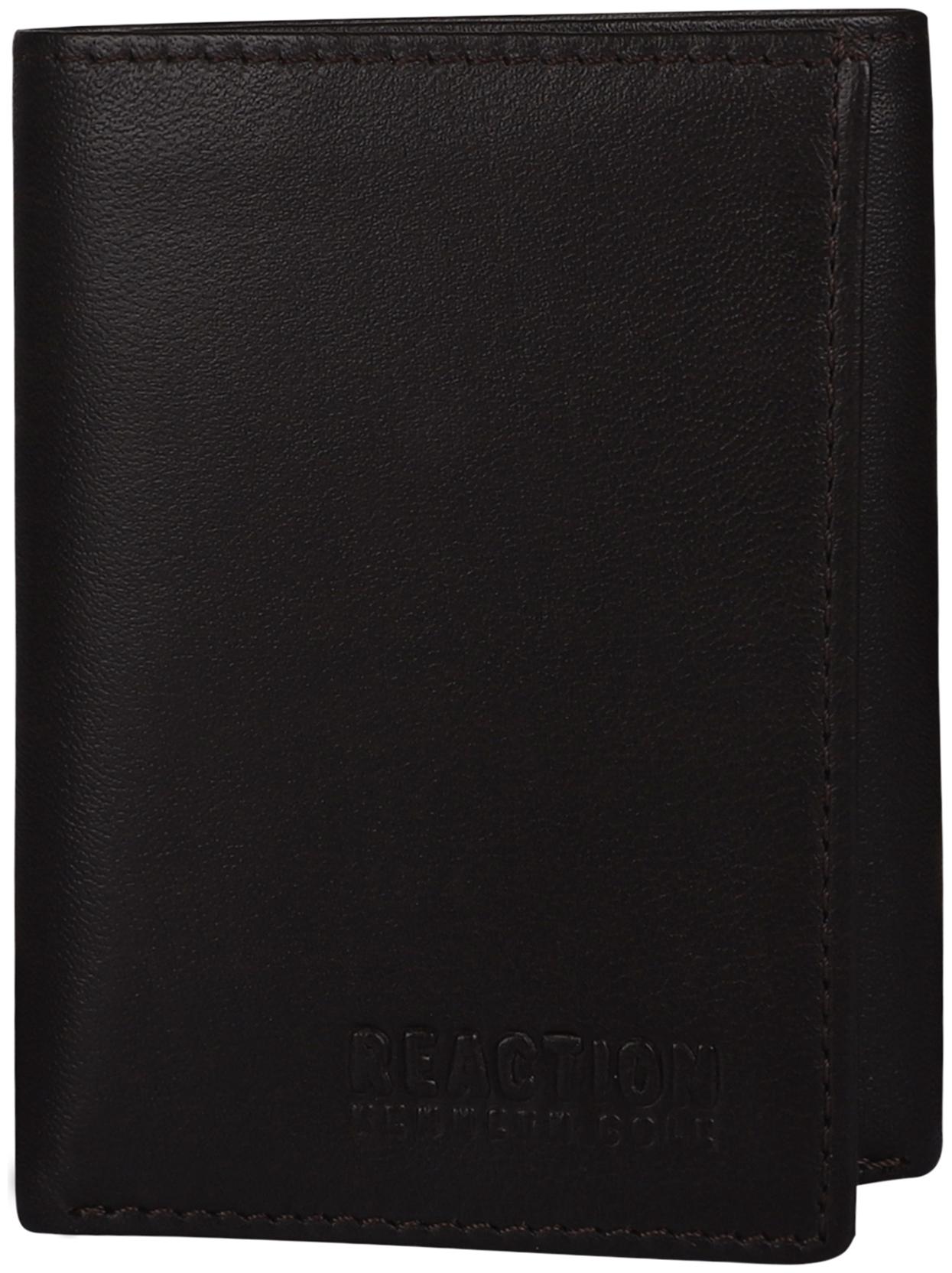 

Kenneth Cole Men Brown Leather Tri Fold Wallet ( Pack of 1 )