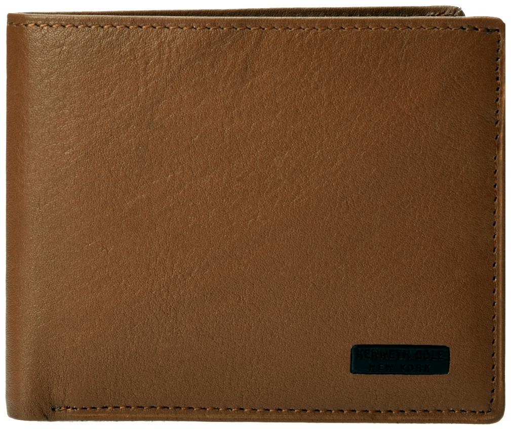 

Kenneth Cole Men Brown Leather Bi-Fold Wallet ( Pack of 1 )
