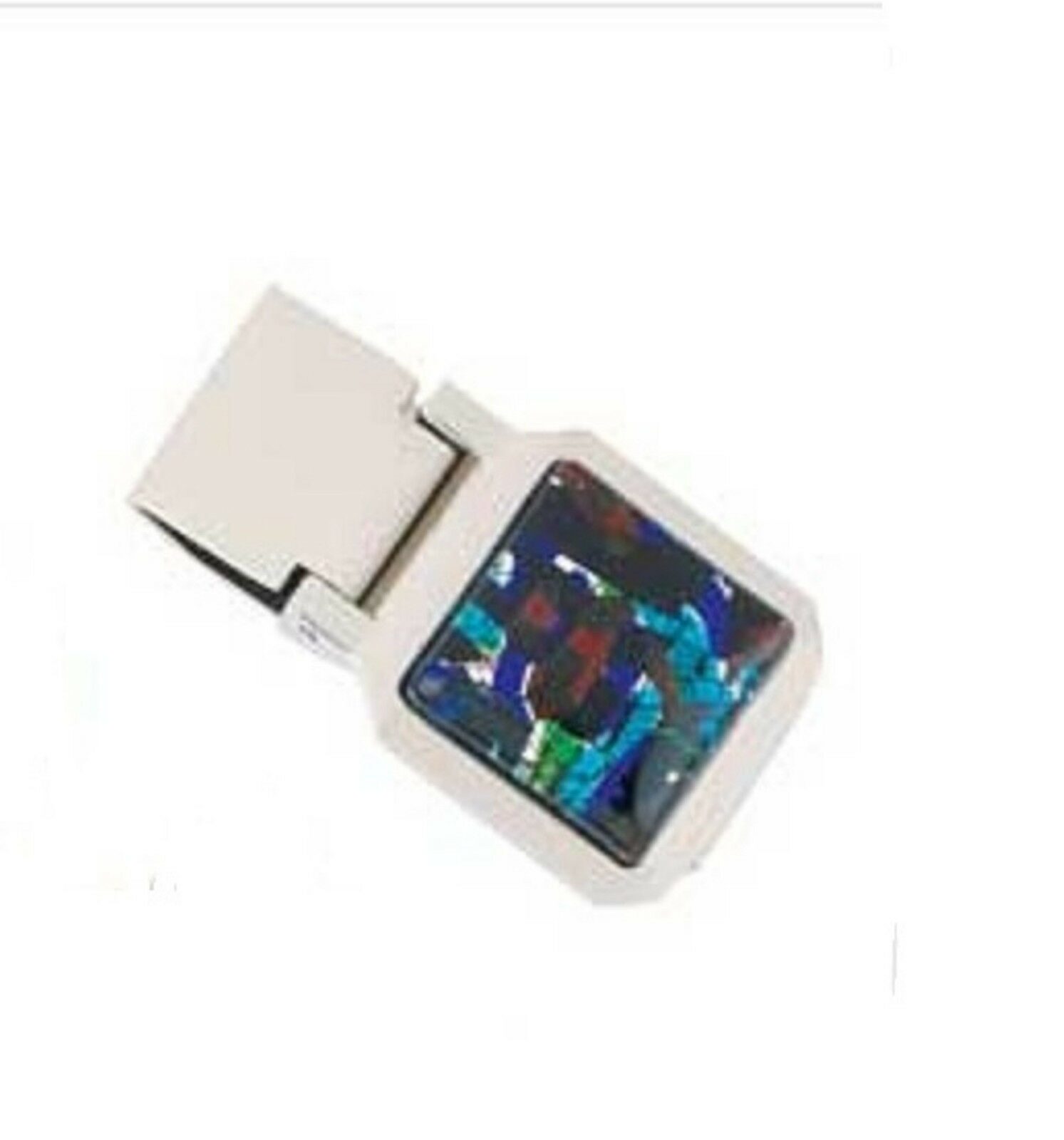 

Keo Glass Art-Deco Money Clip For Your Better Half -- Nice Classey - New