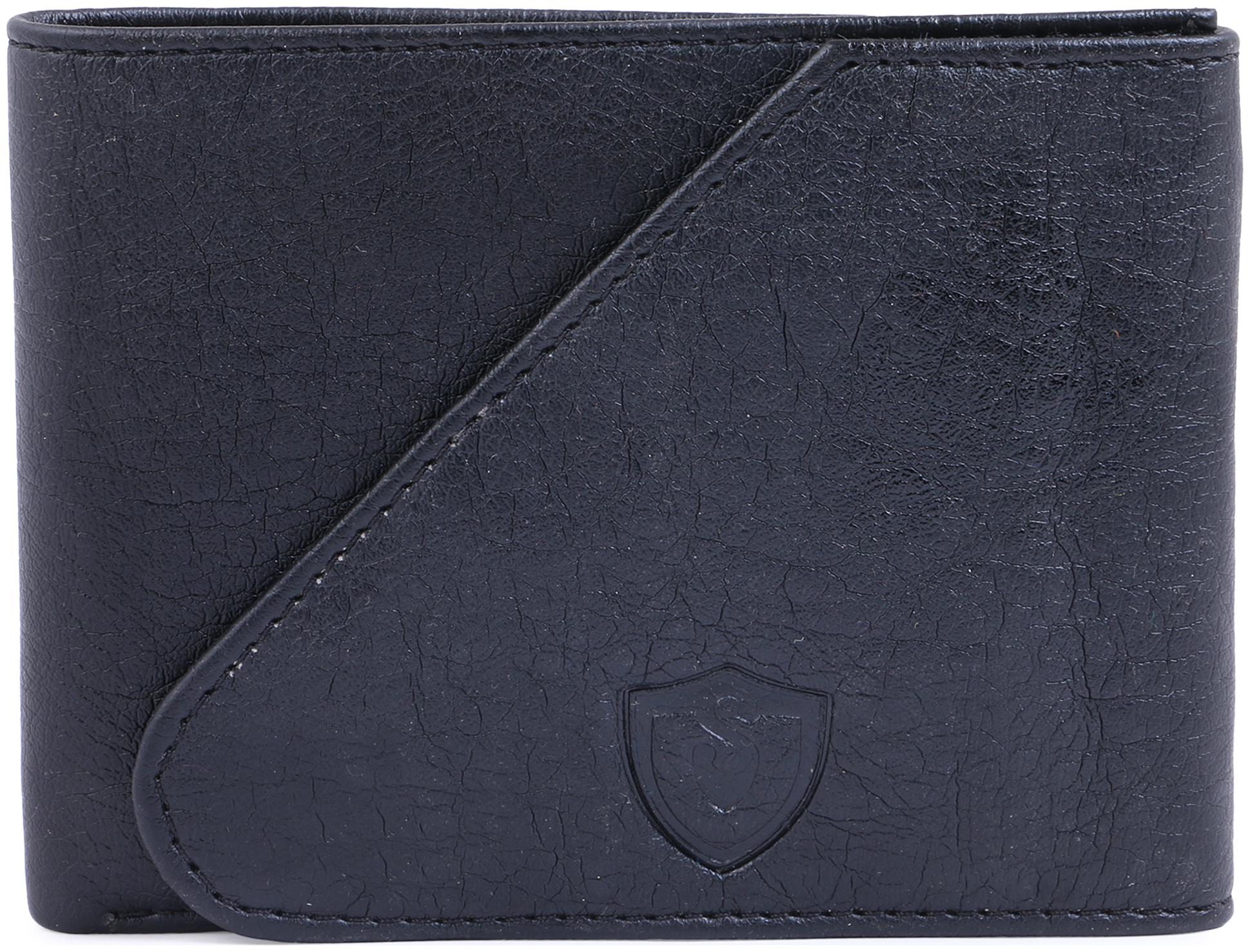 

Keviv Men Black Leather Bi-Fold Wallet ( Pack of 1 )
