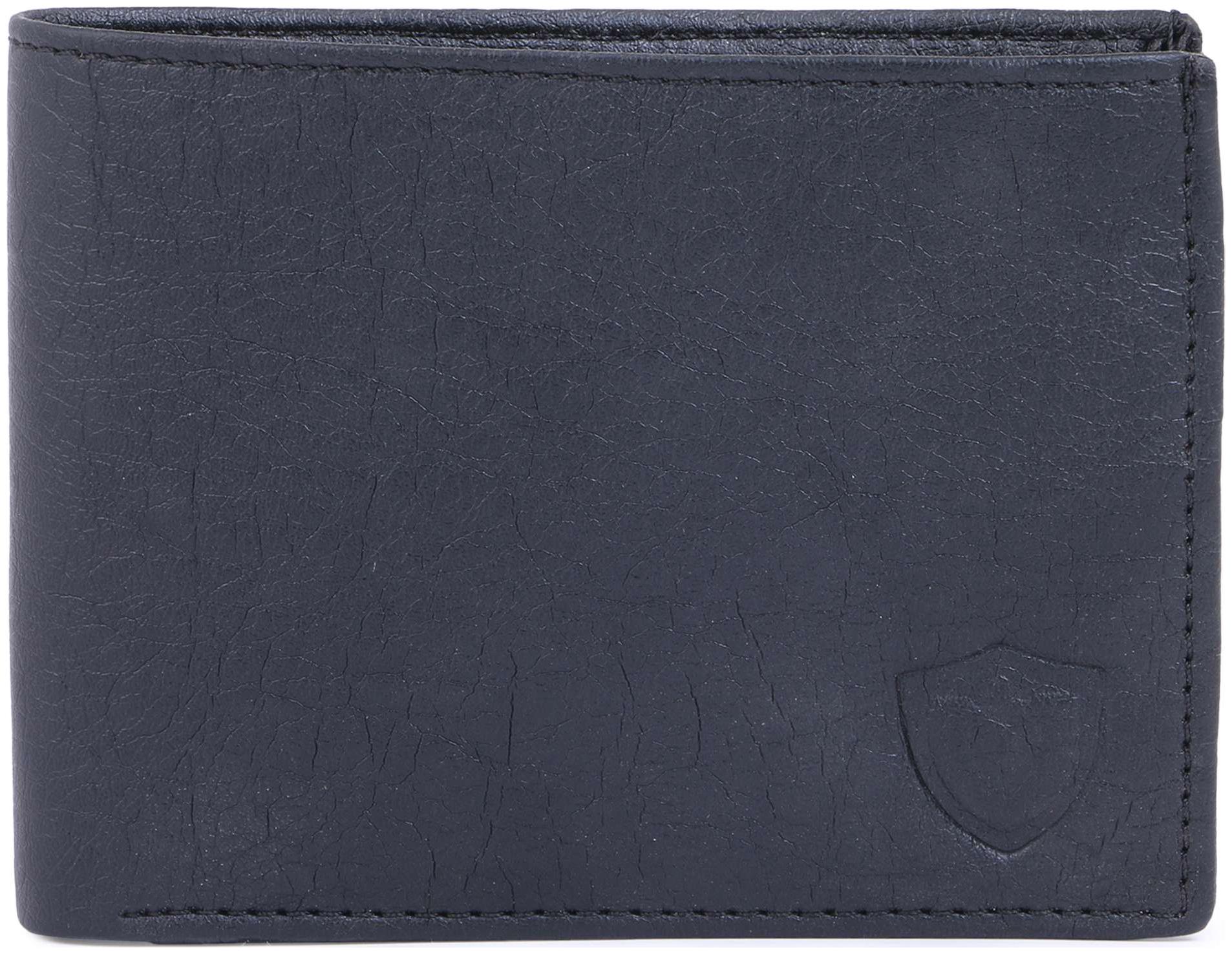 

Keviv Men Black Leather Bi-Fold Wallet ( Pack of 1 )