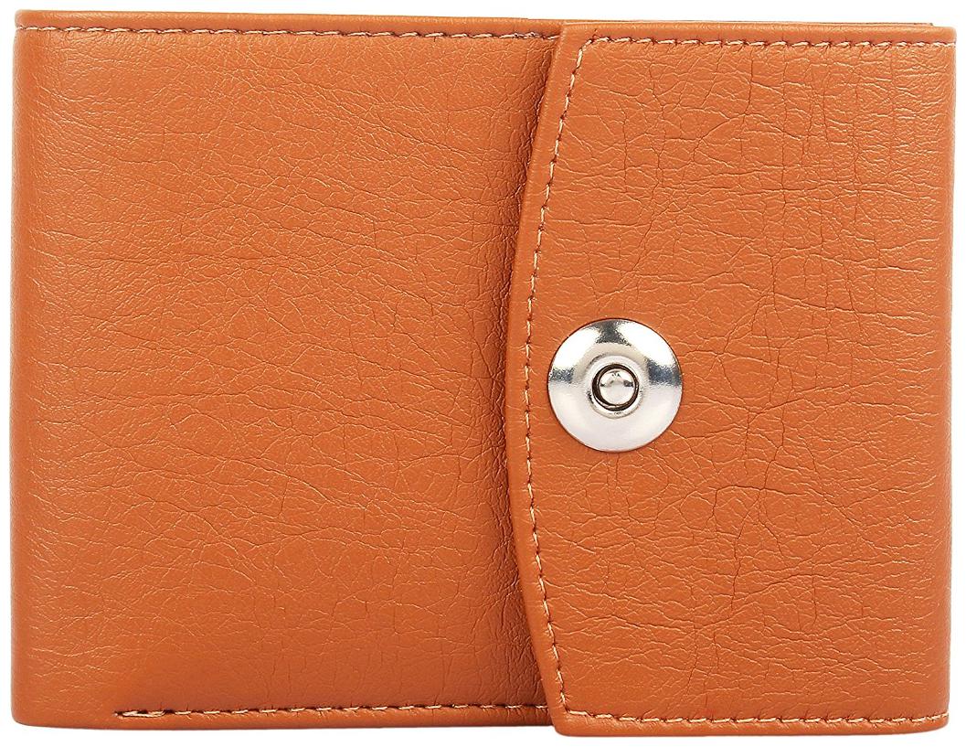 

KEZRO Artificial Leather Men s Wallet - Tan