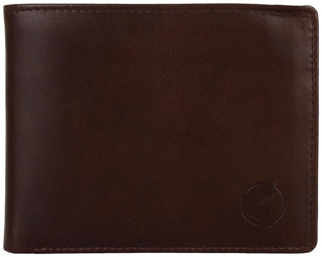 

KEZRO Leather Men s Multi-Card Passcase Bifold Wallet with Removable Card Holder