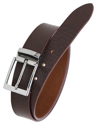 

KEZRO Mens Brown Leather Belt