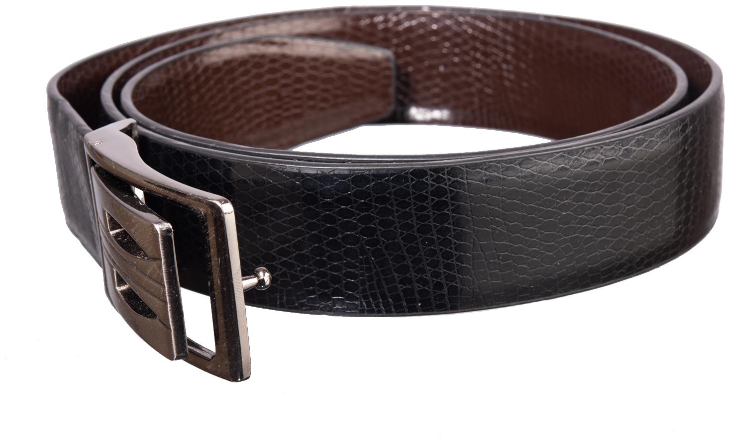 

Khadim Men s Black Office Synthetic Belt