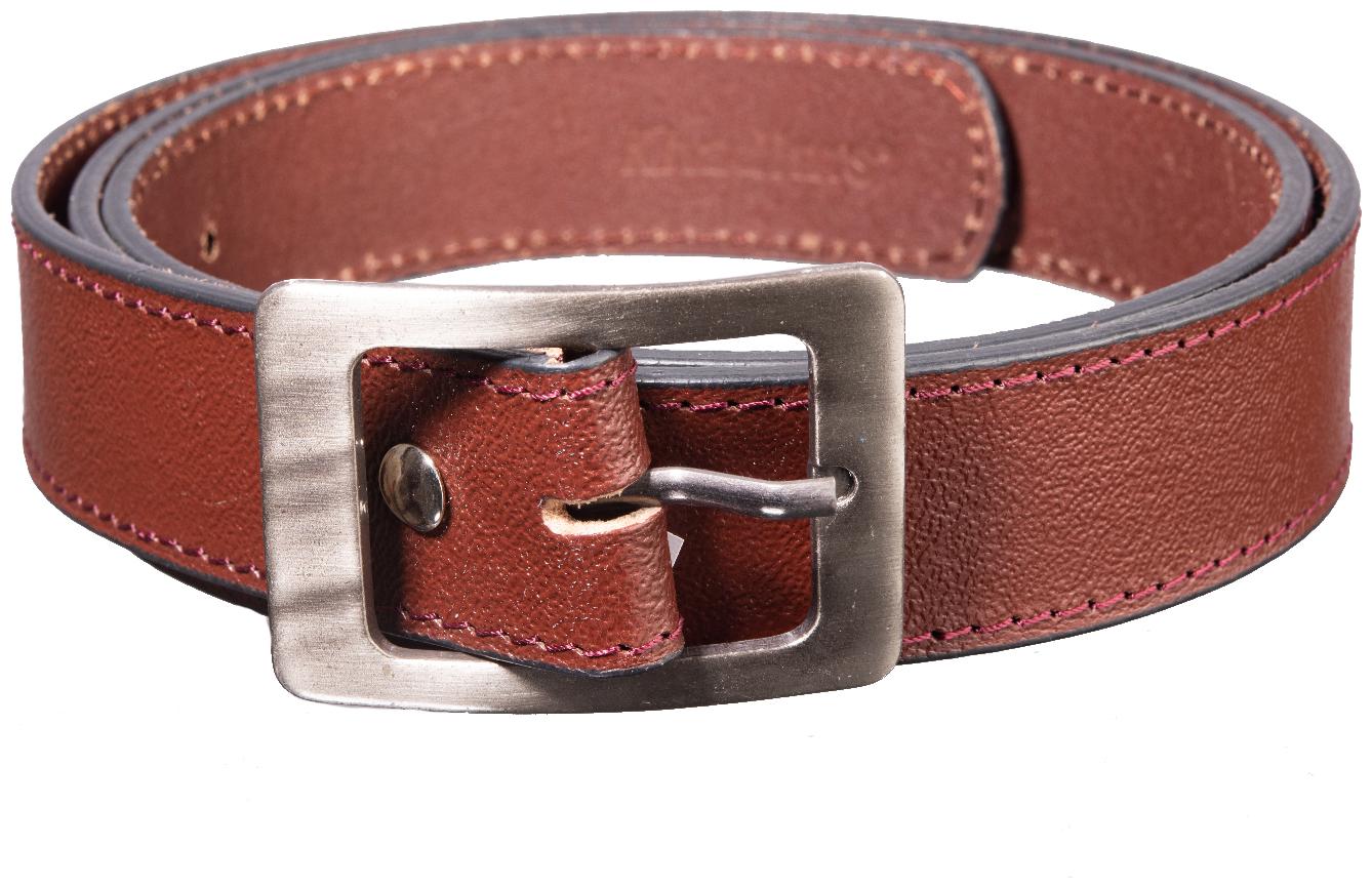 

Khadim Men s Brown Office Leather Belt