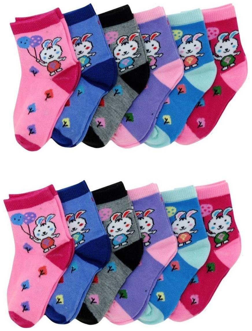 

KIDS SOCKS MULTI COLOR PAIR 12