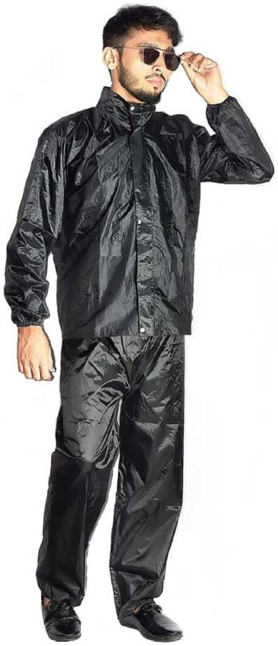 

Kihome Raincoat With Pant- Black