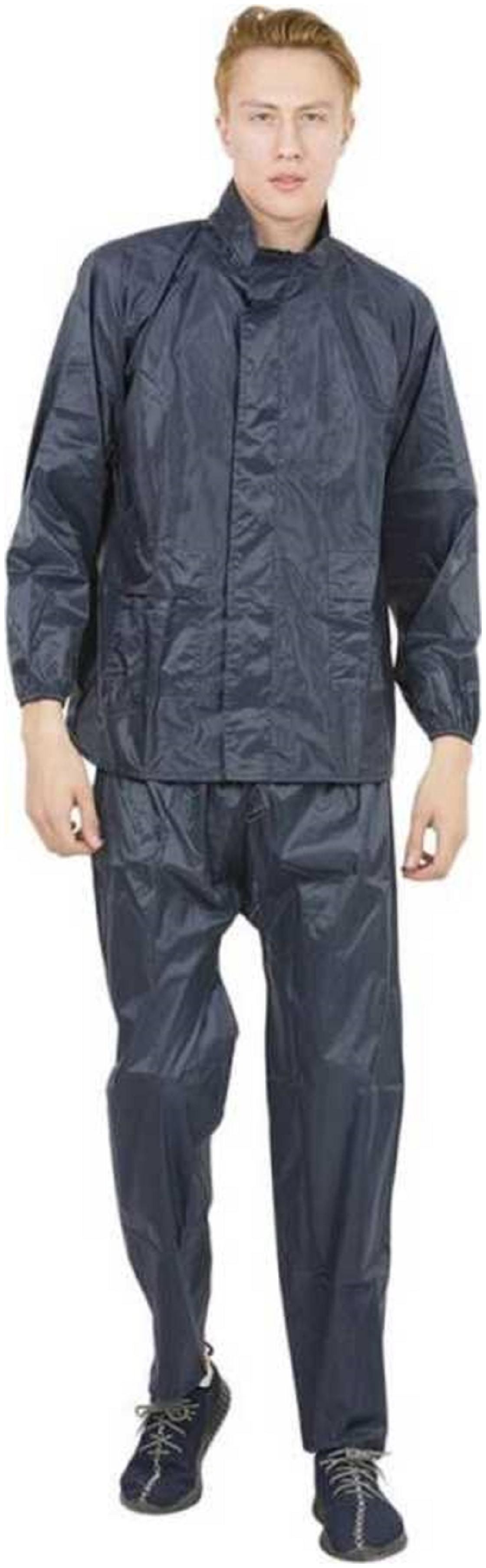 

Kihome Men Raincoat With Pant- Blue